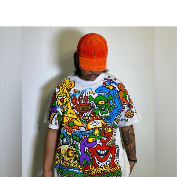 Liquid Blue Joey Mars Zidzoii Graphic Art T XXL NWT Unisex - Picture 7 of 8